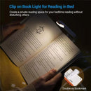 Rechargeable Book Reading Light | Brightness and Temperature Adjustable-11
