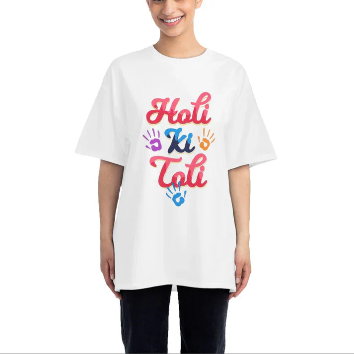 Holi Ki Toli T-Shirts Combo ( PACK OF 2 ) - 0