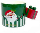 Christmas Themed Mug With Gift Box Handle - Assorted - Single Piece-2