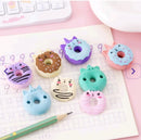 Unicorn Donut Eraser - Set of 4-3