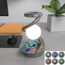 Rotating Wireless RGB Floating Moon Lamp-6