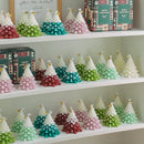 3D Christmas Tree Candle | Set of 3-7