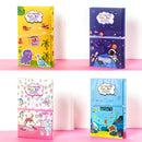 Premium 4-in-1 Coloring Gift Box for Cute School Kids - High-Quality Art Supplies Set-1