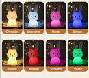 Cute Silicone Bunny Night Light-3