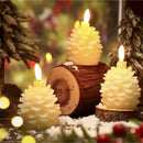 Pine Cone Candle - Pack of 3-5