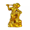 Premium Bahubali Hanuman Idol Sitting on Mountain, Home Decor Hanuman Murti-1