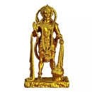 Indian Handicraft Golden Colour Shri Hanuman Idol-1
