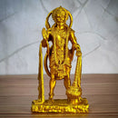 Indian Handicraft Golden Colour Shri Hanuman Idol-6