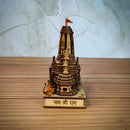 Shri Ram Mandir Ayodhya 3D Model Wooden Hand Carved Temple Decorative Showpiece-3