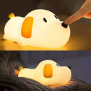 Cute Puppy Soft Silicone USB Rechargeable-3