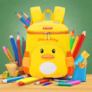 Yellow Duckling School Backpack-2