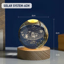 3D Crystal Ball Nightlight Decolamp Solar System Model Decor Science Astronomy Universe Cool Desk Present Space Gifts Decor,-16
