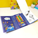 Premium 4-in-1 Coloring Gift Box for Cute School Kids - High-Quality Art Supplies Set-7