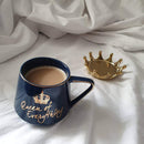Coffee Tea Mug Cup Queen of Everything Ceramic Printed Gift for Loved Ones Funky Designer Mug Microwave Safe - Random-13