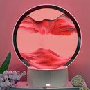 1pc Blue Mountain Pattern Decoration Craft, Round Plastic Home Ornament For Home Decor-10