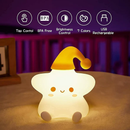 Creative Star Night Light Cartoon Soft Lamp Children Bedroom Bedside Night Light Cute Child Graduation Gifts Home Decoration-3