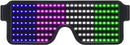 LED Glasses Light Up Dynamic Party Favor Glasses Festival Christmas USB Rechargeable LED Rave Glowing Flashing Glasses-2