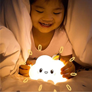 Creative Cloud Night Light Cartoon Soft Lamp Children Bedroom Bedside Night Light Cute Child Graduation Gifts Home Decoration-5