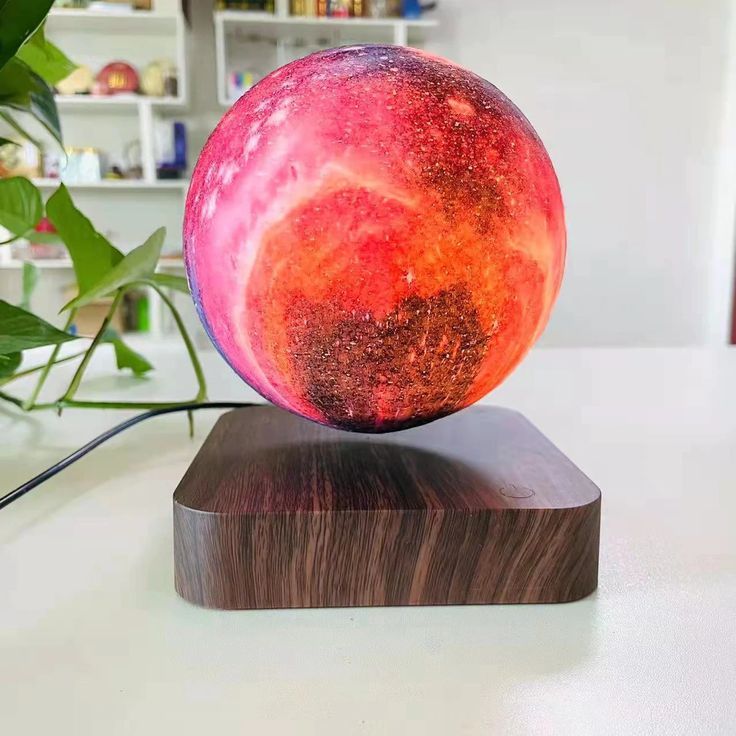 Smart Galaxy Multicolor Levitating Universe Moon Floating 3D Desk Lamp - 0