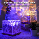 Dynamic Rotating Water Ripple Night Light, Color Changing Crystal Lamp with Remote-4