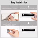 3Pcs Linkage Sensor Night Light, LED Motion Sensor Lights Night Lamp  (5 cm, White)-4