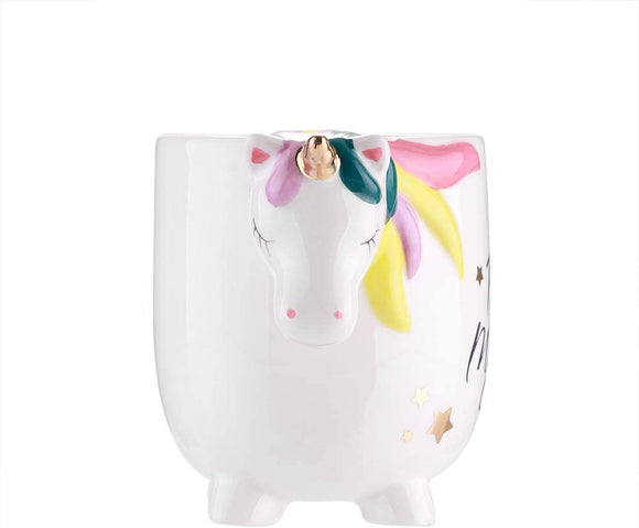 Coffee Mug, Birthday Gift for Girls and Boys, Ceramic Coffee Mug, Unicorn Coffee Mug, Rakhi Gift for Brother & Sister (450 ml)