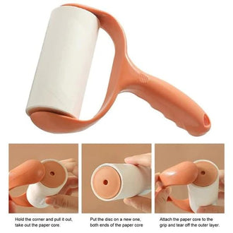 Hair Removing Lint Roller with Cover Pet - 0