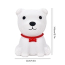 Cute Puppy Night Light Soft Silicone Lamp, Discolored USB Rechargeable Portable.-7