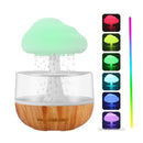 Rain Cloud Humidifier Water Drip, Mushroom Humidifier Waterfall Lamp, Mushroom Diffuser, Cloud Humidifier Rain Drop, Rain Sounds for Sleeping, Rain Cloud Diffuser-5