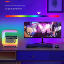 RGB LED Speaker Rgb Night Lamp with app Wireless Charger Alarm Clock Desk Lamp Wireless Charging Wakeup Light-4