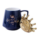 Coffee Tea Mug Cup Queen of Everything Ceramic Printed Gift for Loved Ones Funky Designer Mug Microwave Safe - Random-6