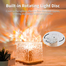 Dynamic Rotating Water Ripple Night Light, Color Changing Crystal Lamp with Remote-6