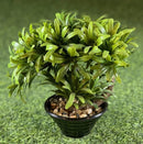 Bonsai Artificial Plant with Brown Pot (Green Color)-3
