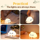 Creative Cloud Night Light Cartoon Soft Lamp Children Bedroom Bedside Night Light Cute Child Graduation Gifts Home Decoration-3