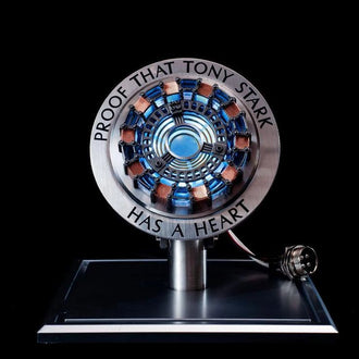 Iron Man Arc Reactor MK1,with LED Light, Tony Stark has a Heart Touch Sensitive Motion Lamp