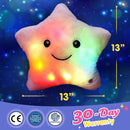 Twinkle Star Glowing LED Night Light Plush Pillows Stuffed Toys (Available in Blue, Pink, Purple, Yellow, White)-4