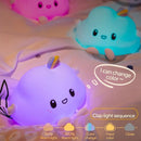 Creative Cloud Night Light Cartoon Soft Lamp Children Bedroom Bedside Night Light Cute Child Graduation Gifts Home Decoration-4