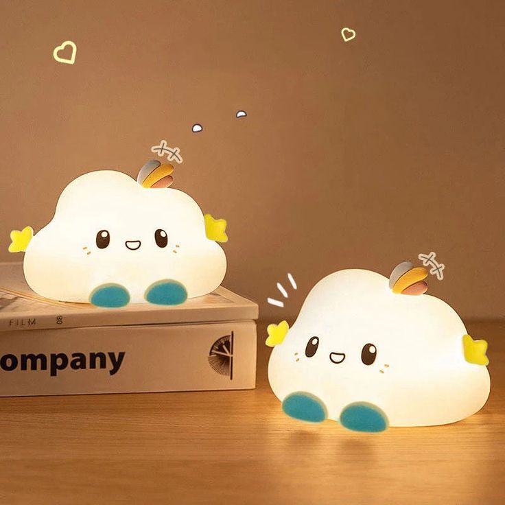 Creative Cloud Night Light Cartoon Soft Lamp Children Bedroom Bedside Night Light Cute Child Graduation Gifts Home Decoration - 0