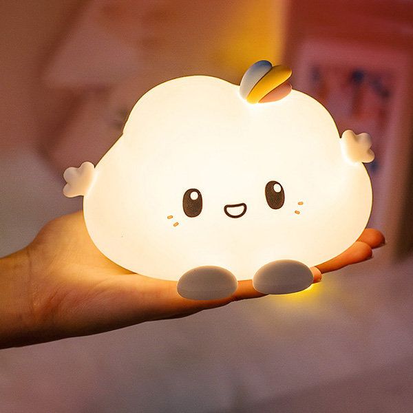 Creative Cloud Night Light Cartoon Soft Lamp Children Bedroom Bedside Night Light Cute Child Graduation Gifts Home Decoration