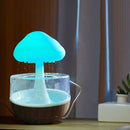 Rain Cloud Humidifier Water Drip, Mushroom Humidifier Waterfall Lamp, Mushroom Diffuser, Cloud Humidifier Rain Drop, Rain Sounds for Sleeping, Rain Cloud Diffuser-8