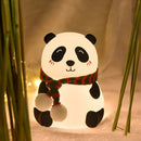 Simple Modern Cartoon panda Desk lamp Bedroom Light for Festival, Christmas Gift-1