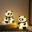 Simple Modern Cartoon panda Desk lamp Bedroom Light for Festival, Christmas Gift-3