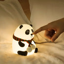 Simple Modern Cartoon panda Desk lamp Bedroom Light for Festival, Christmas Gift-7