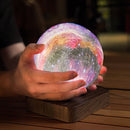 Smart Galaxy Multicolor Levitating Universe Moon Floating 3D Desk Lamp-6