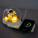 Triple Astro Fun | Astronaut 3-in-1 Wireless Charger, Night Light Lamp, and Bluetooth Speaker-1