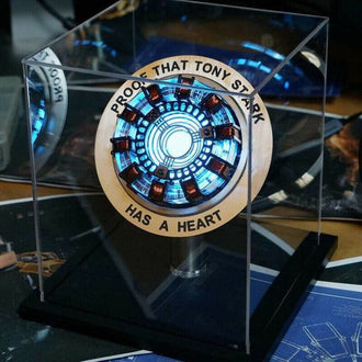 Iron Man Arc Reactor MK1,with LED Light, Tony Stark has a Heart Touch Sensitive Motion Lamp - 0