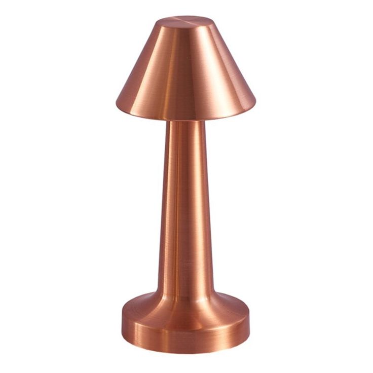 Buy rose-gold Rechargeable LED table lamp