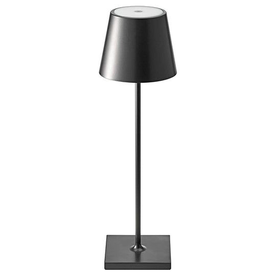 Buy silver Rechargeable LED table lamp