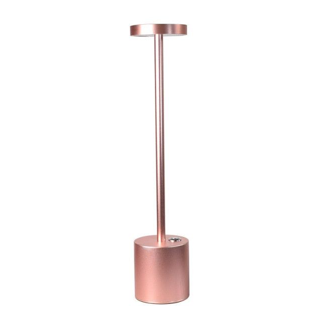 Buy rose-gold Rechargeable LED table lamp