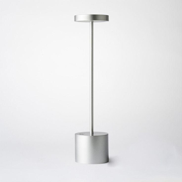 Buy silver Rechargeable LED table lamp